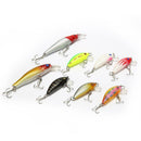 8pcs Minnow Fishing Lures 11cm Artificial Hard Bait Wobblers Crankbait Carp