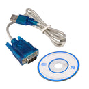 Brand New USB 2.0 to Serial RS232 DB9 9Pin Adapter Converter Cable  Z