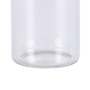 1pcs 20ml small lab glass vials bottles clear containers with black screw capSEA