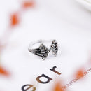 BÃ¶hmische 15 teile / paket Antike Fingerring Set Schwarz schmuck stein Vint
