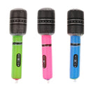 3 Inflatable Microphones For Kids Two Colors