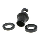 Premium Air Pump Hose Valve Adapter For Kayak Inflatable Boat/Raft In Black