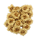50 pcs Silk Roses Artificial Wedding Clips Wedding Decoration Flower Head ( A9Q6