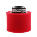For ATV Quad Pit Dirt Bike Motorcycle 90 110 125cc Red Foam Air Filter -42mm