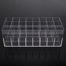 24 Lipstick Organizer Makeup Storage Box Cosmetics Rack Lip Gloss ContainerB Hn