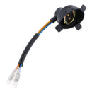 Motorcycle Headlight Socket Extention Bulb Holder Adapter Plug Wire for TMX