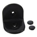 2" x 2" Corner Brace Joint Right Angle Bracket Black 4 Pcs C7Q7