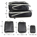 Travel Storage Bag Set for Clothes Tidy Organizer Wardrobe Suitcase Pouch T