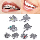 20 X Dental Metal Brackets Brace Orthodontic Standard 022 New hooks MBT Slo T3Y2