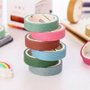5pcs/set Rainbow Scrapbooking Paper Decor Stationery Office Supplies Stick BX