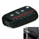 1x Car Key Case Silicone Remote Key Holder Cover Fit Volkswagen VW Golf 7 mk7