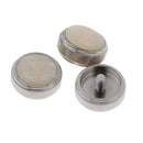 Three Pack Baritone Brass Wind Musical Instrumental Parts Valve Buttons Set
