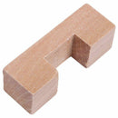 Wooden Primary Color Big Pineapple Lock Logic Puzzle Burr Puzzles Brain Tea Y1L7