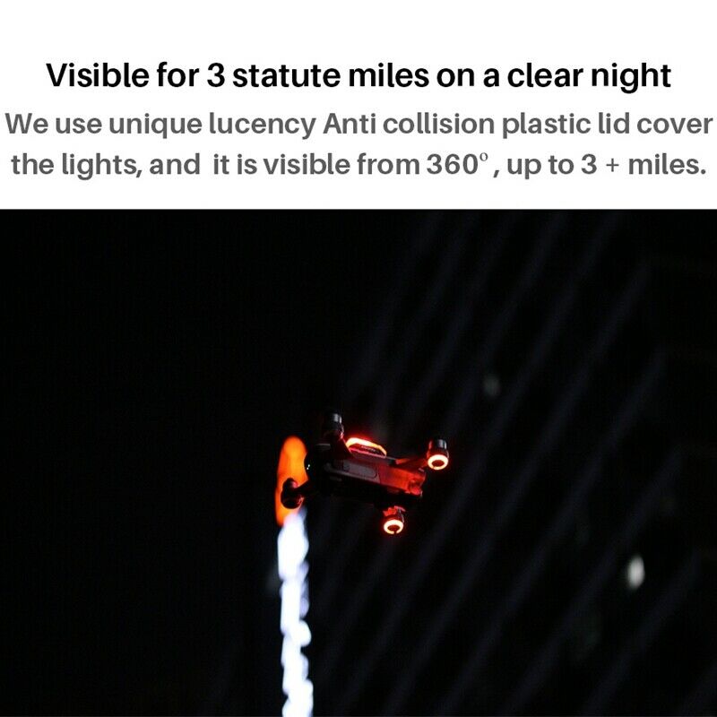 Ulanzi DR-01 RGB Drone Strobe Light Anti-Collision Lighting Night Flight IndT3V1