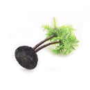 Plastic Aquarium Coconut Tree Fish Tank Plants Ornament Decoration Fresh New JR