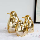 2pieces Bird Statue Desktop Ceramic Display Nordic Style Bedroom Home Decor