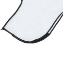 Golf bag rain cover zipper bag waterproof and dustproof Transparent cover X1L4