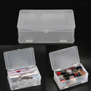 Plastic Transparent Multifunctional Rectangular Storage Box Nail Art Tool Box