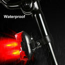 2LED Bright Bicycle Bike Safe Rear Tail Flashing Back Light Warning Lamp OZ
