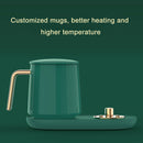 5V Cup Heater Warmer USB Thermostatic Cup Coaster Heating Mat (Dark Green)