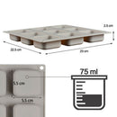 9 Cavity Square Silicone Soap Molds Handmade Soap Craft For Diy Soap Mak Gw