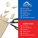 8 Large Self Stick Furniture Felt Sheets 12 Round Felt Pads To Protect HardwW8C5