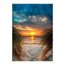 5D DIY Full Drill Diamond Painting Sunset Scenery Cross Stitch Embroidery