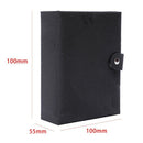 Pu Leather Jewelry Box Single Layer Ring Earrings Storage Box Jewelry Stora E4X9