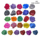 DIY Mica Powder, Natural Powder Pigment Set for Slime Colorants Bath Bomb Random
