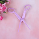 Purple Piping Flower Scissor Icing Bake Cake Decorating Cupcake Pastry Too`OZ