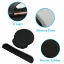 Mouse Mat Gel Gaming Keyboard and Mouse Wrist Rest Mat Pad, Ergonomic Wrist