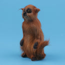 Home Garden Yard Monkey Statue Sculpture 13cm for Outdoor Living Decorative