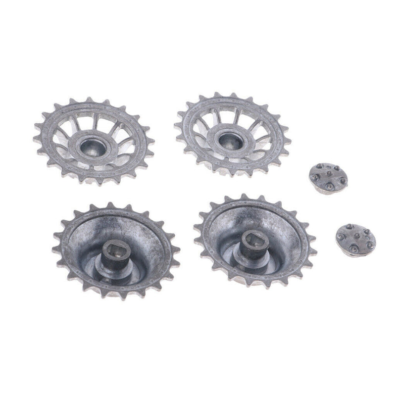 4Pcs RC Driving Wheel for 1/16 Henglong 3818-1 RC Tiger/Panther Tank Parts