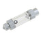 Set of 2,  Aquarium Bubble Counter with Adjustment Needle Solenoid Check Valve
