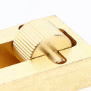 Leather Craft Making Tool Oil Painting Box + 2pcs Brass Rollers DIY Hand Making