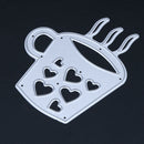Love Cup DIY Cutting Dies Metal Stencils Scrapbook Craft A