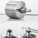 200Ml Alcohol Burner Biology Chemistry Dental Lab Lamp With Wick Leather Cr H2W1