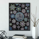 5D DIY Special Shaped Diamond Painting Snowflake Cross Stitch Craft Kits