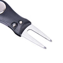 Folded Golf Repair Pitch Divot Repair Switchblade Tools Golf Ball Marker Kit 3C