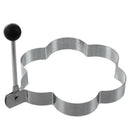 4PCS Kitchen Stainless Steel Pancake Mould Mold Ring Cooking Fried Egg Shap