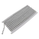 Floral Crystal Beaded Chain Ribbon Trim Crafts Embellishment 10 Yards