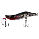 12Pcs 8Cm/14G Fishing Lure Lead Sinker Jigs Octopus Wood Shrimp Bait with S