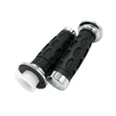 Rubber Race Motorcycle Handlebar Grip Black
