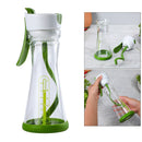 Portable Plastic Manual Mixing Stirring Bottle Juice Coffee Drinks Tea 300ml