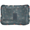 6Pcs Waterproof Clothes Travel Storage Bags PackingLuggage Toiletry Bag Org V7D7