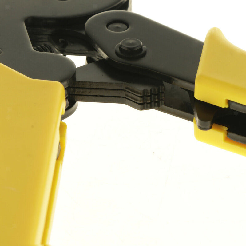 Ratcheting Wire Terminal Crimper For Gage Wire Ends Ferrules C AWG25-7,