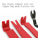 Car Door Trim Removal Pry Bar Tool Panel Dash Radio Audio Body Clip Kit 8x MEN