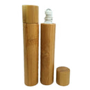 Wooden Refillable Empty Essential Oils Perfume Roller Ball Bottle Containers