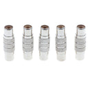 5xFemale to Female RCA Connector Joiner Coupler Component 30mm/1.18inch