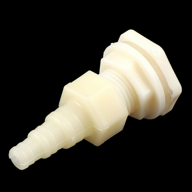 1/2" tank Bulkhead Pipe Joints bucket inlet outlet connector water tank draSEAU